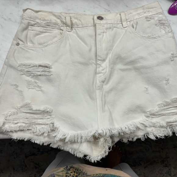 White zara skort - Picture 1 of 7